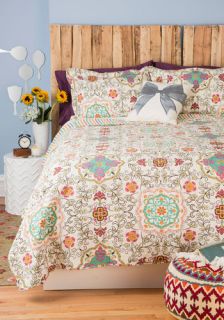 Carriage House Quilt Set in Full/Queen  Mod Retro Vintage Decor Accessories