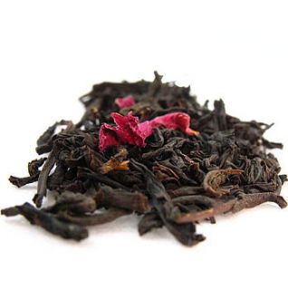 black tea scented with rose 125g by leaf