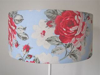 vintage cath kidston fabric handmade lampshade by rosie's vintage lampshades