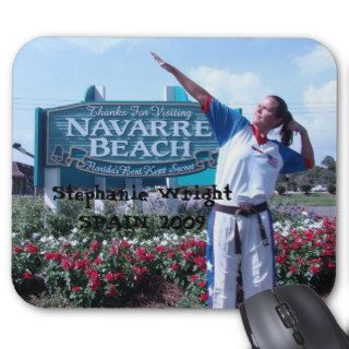 wright 15, Stephanie WrightSPAIN 2009 Mouse Pad