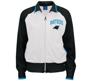 NFL Carolina Panthers Glam Track Jacket —