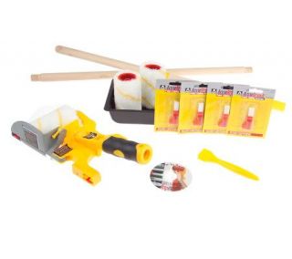 AccuBrush 12 Piece Paint Edger Kit w/ Refills and Extension Pole —
