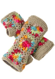 Tutti Frutti Handwarmers  Mod Retro Vintage Gloves