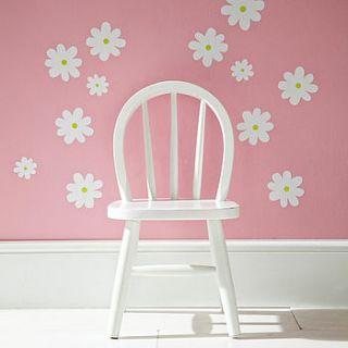 flower wall stickers white by kidscapes wall stickers