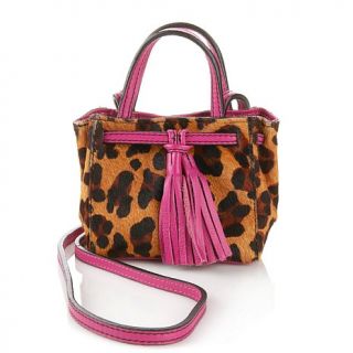 Clever Carriage Company Leopard Print Haircalf Clever Pocket