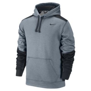 Nike KO Chainmaille Pullover Mens Training Hoodie   Magnet Grey