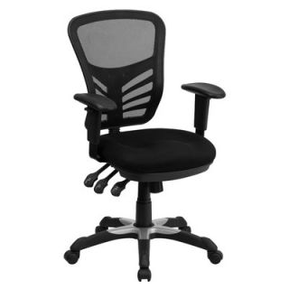 FlashFurniture Mid Back Mesh Chair with Triple Paddle Control HL 0001 GG