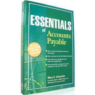 Essentials of Accounts Payable Mary S. Schaeffer 9780471203087 Books