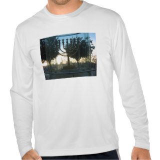 A reconstruction of the menorah of the temple t shirt