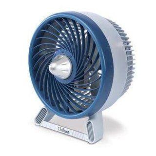 Kaz Inc GF57 Chillout Personal Fan Grey/Blu  Electric Household Tabletop Fans  