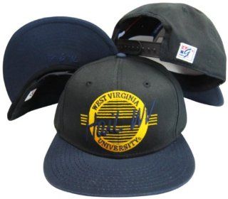 West Virginia Hail WV Circle Snapback Adjustable Snap Back Hat / Cap  Sports Fan Baseball Caps  Sports & Outdoors