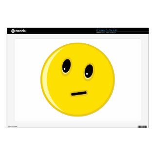 Happy Smiley Face Skin For 17" Laptop