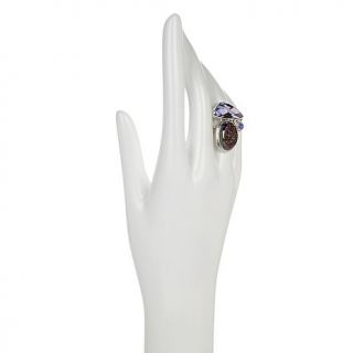 Sajen Silver by Marianna and Richard Jacobs Lavender Drusy Quartz and Crystal R