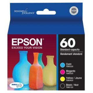 Epson 60 Standard Capacity Cyan/Magenta/Yellow/B