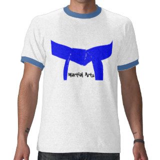 Martial Arts Light Blue Belt T Shirt
