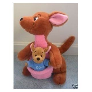 Disney 8" Winnie the Pooh Kanga & Roo Plush Doll Toy Toys & Games