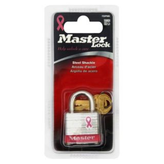 Master Lock Key Lock   Pink/Silver