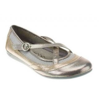 Sheri Poe Rhinnie Flats w/ Adjustable Strap —