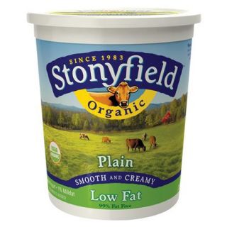 Stonyfield Organic Low Fat Plain Yogurt 32 oz
