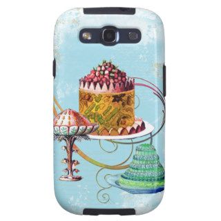 Fancy French Cakes Galaxy S3 Cases