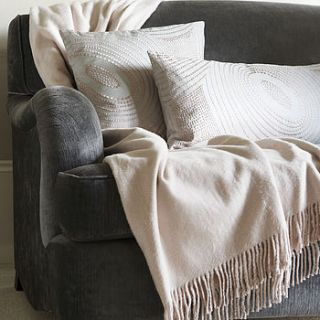 100% silk throw by gingerlily ltd