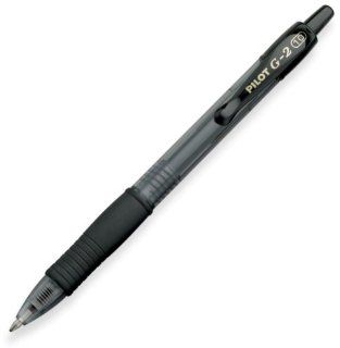 Pilot G2 Retractable Premium Gel Ink Roller Ball Pens, Bold Point, Black Ink, Dozen Box (31256)  Gel Ink Rollerball Pens 