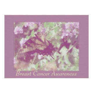 Breast Cancer Awareness   Monarch Butterfly. Print