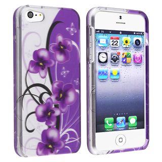 BasAcc Twilight Petunias Snap on Case for Apple iPhone 5 BasAcc Cases & Holders
