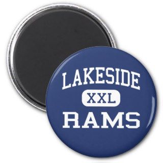 Lakeside   Rams   Junior   Hot Springs Arkansas Refrigerator Magnet