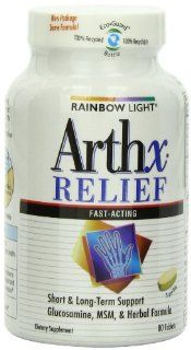 Arthx Relief Immediate Relief Formula, Tablets, 80 tablets Health & Personal Care