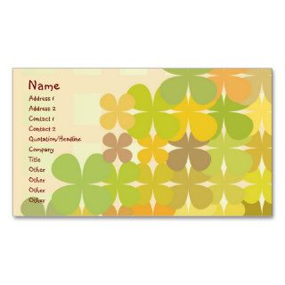 Floral Design Business Card Templates