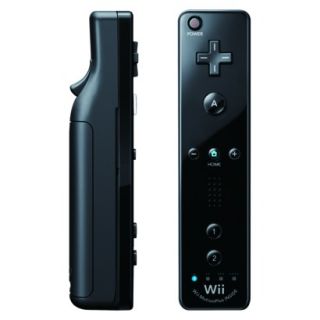 Wii Remote Plus   Black (Nintendo Wii)