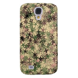 Stars Pern in Camouflage Colors Samsung Galaxy S4 Cover