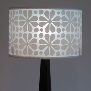 parade flower lampshade by helen rawlinson