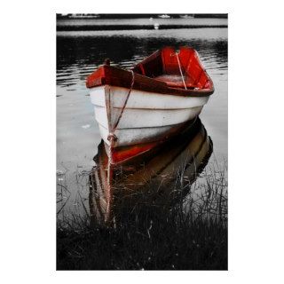 Red Boat Posters