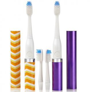 VIOlight Slim Sonic Deluxe II Toothbrush 2 pack