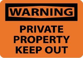 SIGNS PRIVATE PROPERTY KEEP OUT