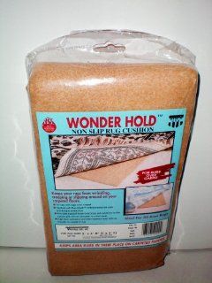 Wonder Hold Non Slip Rug Cushion    Keeps your rugs from wrinkling, creeping or slipping around on your carpeted floors    Ideal for All Area Rugs    Fits Rug Sizes Up To 2' x 4'    New in Factory Packaging as shown  Rug Pads  