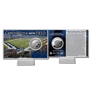 2012 NFL Silver Plated Coin Card by The Highland Mint   Century Link Field