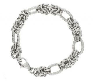 Steel by Design Byzantine Link Bracelet —