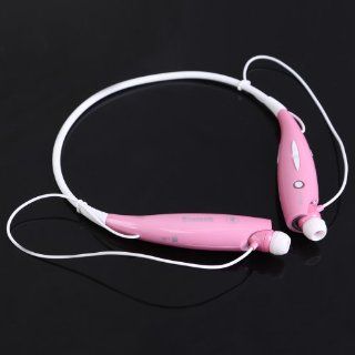 Vktech HV 800 Bluetooth A2DP Stereo Headset Headphone for Mobile Phone (Pink) Cell Phones & Accessories