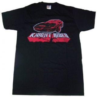 KNIGHT RIDER Mens T Shirt   Black (XX Large) at  Mens Clothing store