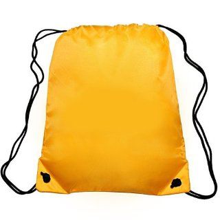 Bags for LessTM Sports Drawstring Backpack Bag, Yellow Sports & Outdoors