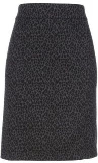 Counterparts Cheetah Print Skirt Small Black/grey