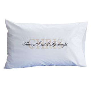 Personal Creations Always Kiss Me Goodnight Pillowcase
