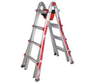 Little Giant 24 in 1 17 Ladder Sys w/Work Platform & Cargo Holder —