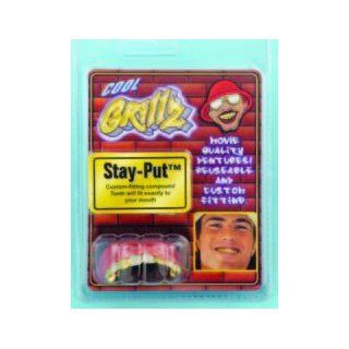 Grillz Teeth   Gold & Diamond Cut Toys & Games