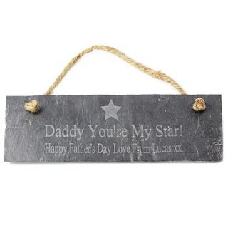 personalised slate door plaques by the contemporary home