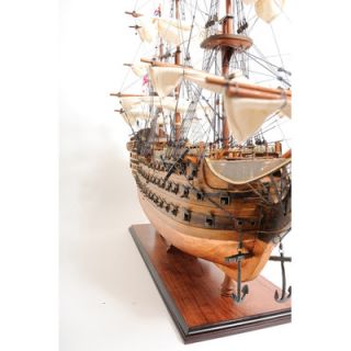 Old Modern Handicrafts HMS Victory Bottom Model Ship
