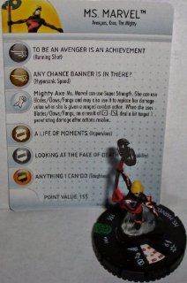 Heroclix Fear Itself #017 Ms. Marvel Figure with Card  Other Products  
